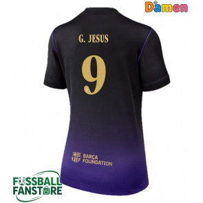 Barcelona Gabriel Jesus #9 Replik Auswärtstrikot Damen 2026-27 Kurzarm